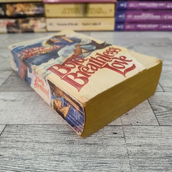 Bold Breathless Love by Valerie Sherwood 1981 Warner First Print Romance PB - Picture 8 of 13